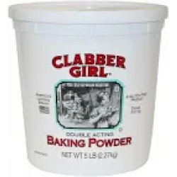 Clabber Girl Baking Powder-5LB/Jar
