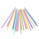 Straw 9'' Clear Wrapped-200pcsx10bags/Case