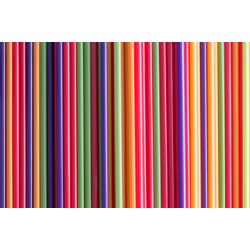 Straw 9'' Clear Wrapped-200pcsx10bags/Case