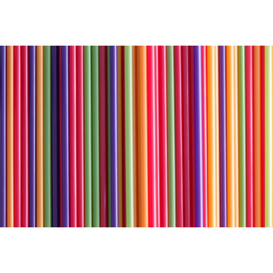 Straw 9'' Clear Wrapped-200pcsx10bags/Case