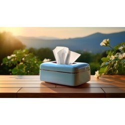 White Dispenser Napkins CH-7172-500x12pk/Case