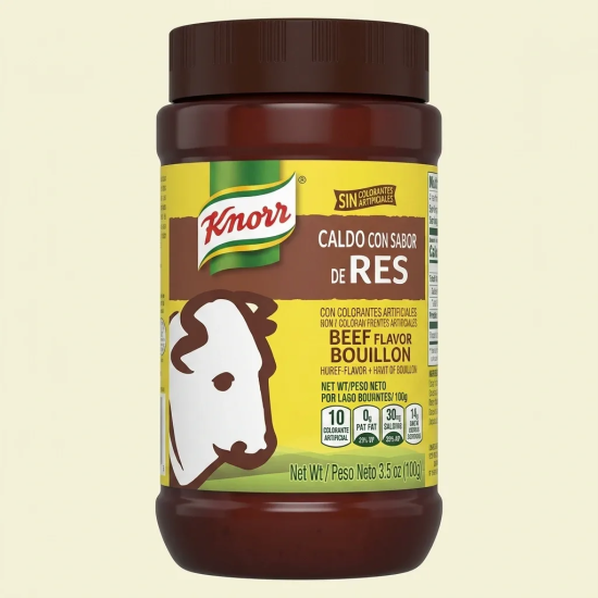 KNORR BEEF BOUILLON 6x2.53 LB