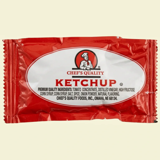 KETCHUP PACKETS (CHEF QUALITY) 1000