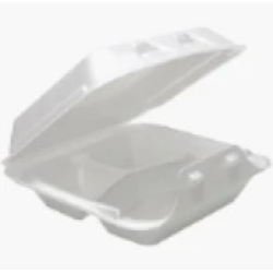 DF2430 3-Comp. Foam Container (DOLCO)-200/Case