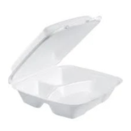 DF2230-3-Comp. Foam Container (DOLCO)-200/Case