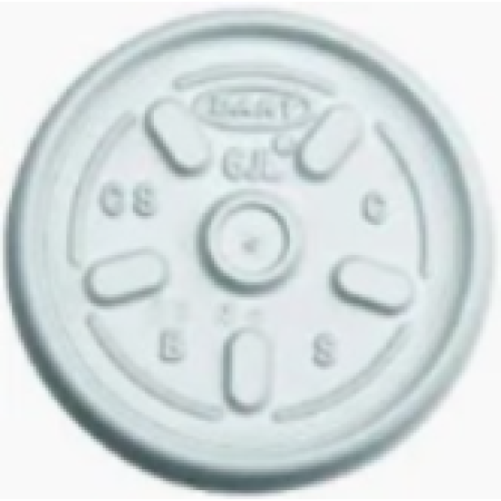 6JL Dart Container Lid (For 4oz Soup Con.)-1000/Case