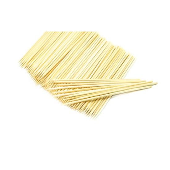 8" Bamboo Skewers - 10 bags/Case