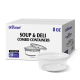 CLEAR DELI CONTAINER 8oz COMBO 240SETS