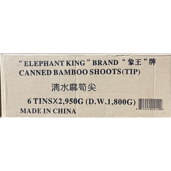 Bamboo Shoots Tip (E K)-6x2950G/Case