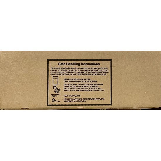 Lean Strip Beef - 30± LB/Case