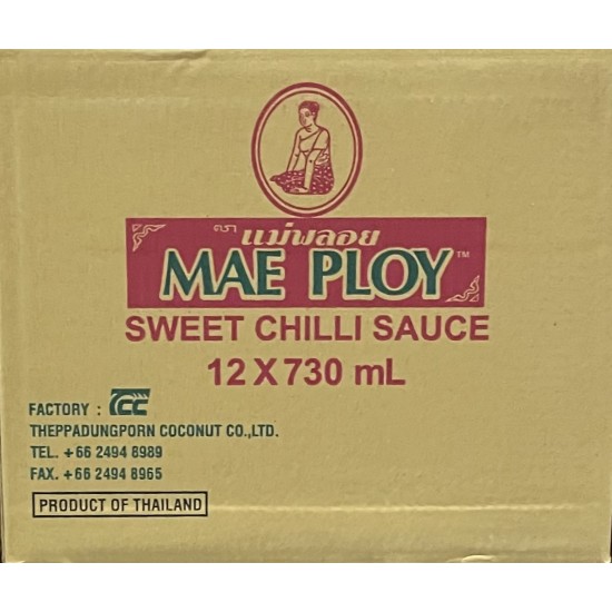 Sweet Chili Sauce (MAE PLOY) - 12x730ML/Case