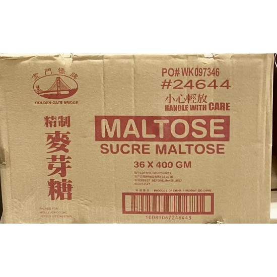 Maltose (GGB) - 36x400G/Case