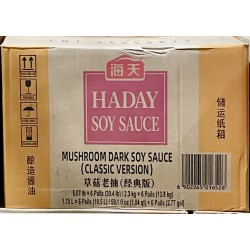Mushroom Dark Soy Sauce (HADAY)-6x5.07LB/Case