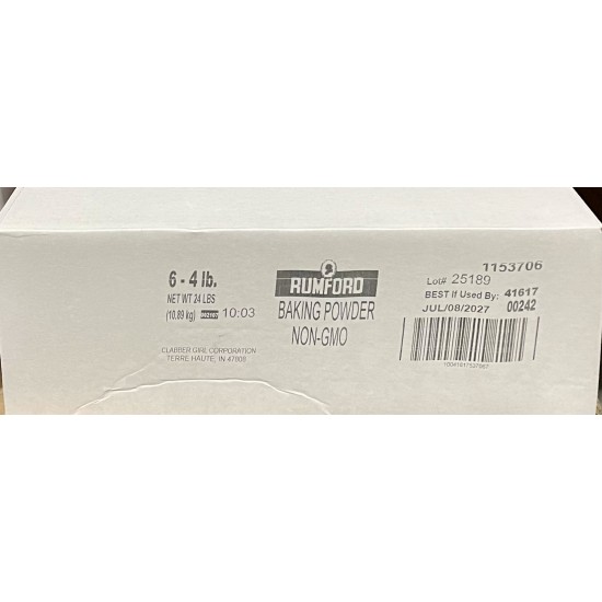 Baking Powder (Rumford) - 6x4LB/Case