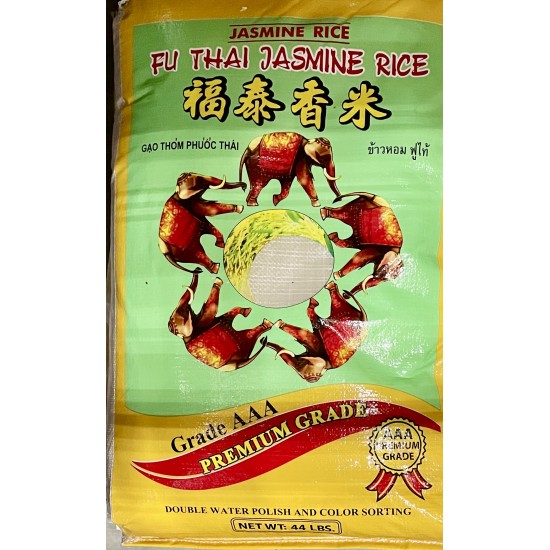 Jasmine Rice (Fu Tai) - 44LB/Bag
