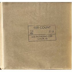 Brown Bags (1/6#) - 500/Pack