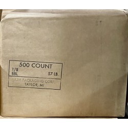 Brown Bags (1/8#) - 500/Pack