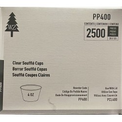 4oz Souffle Cups (Portion) - 2500/Case