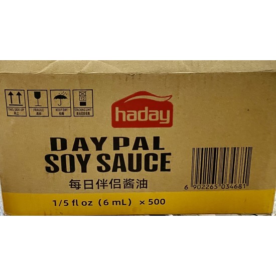 Soy Sauce Pack (Haday)-500/Case