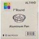 7" Round Aluminum Pan (Q&V)-500 pcs/Case