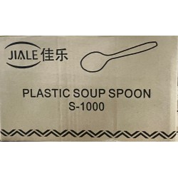 Plastic Soup Spoon - 1000/Case