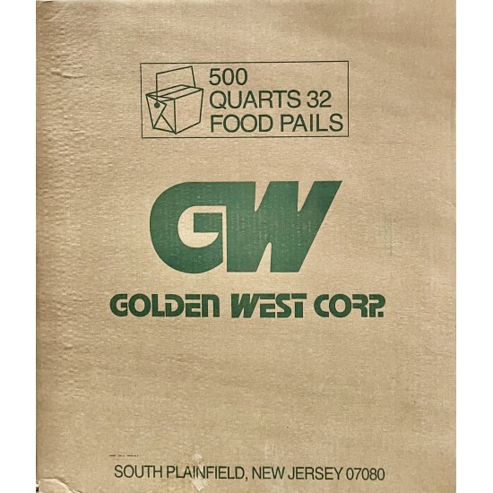 32oz QT Food Pail (GW)-500/Case