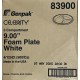 9” 3-Com.  Plate (83900)-500/Case