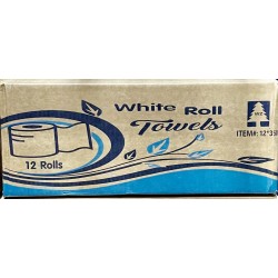 White Roll Towel-12x350FT/Case