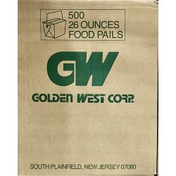 26oz Food Pail (GW)-500/Case