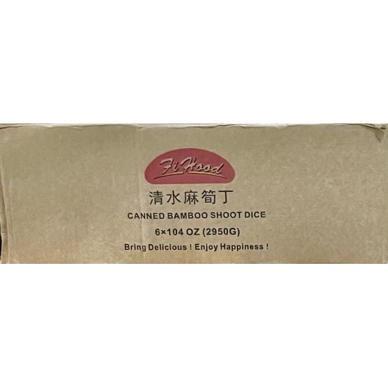 Bamboo Shoot Diced (Fi Hood) - 6cans/Case