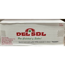 Jalapeno Nacho Sliced (DEL SDL)-6 Cans/Case