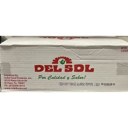 Whole Japapeno Peppers (DEL SDL)-6Cans/Case