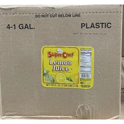 Lemon Juice - 4x1GL/Case