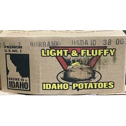 Idaho Potatoes - 50LB/Case