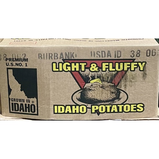 Idaho Potatoes - 50LB/Case