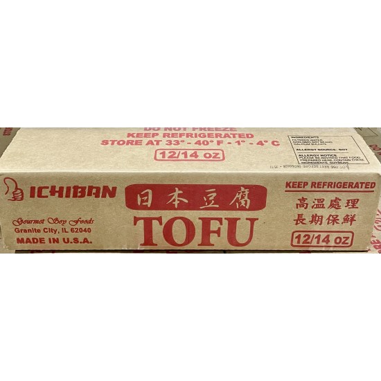 Tofu (ICHIBAN) Firm- 12x14oz/Case