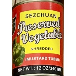 Preserved Vegetable (Cha Choy See)-12oz/Can