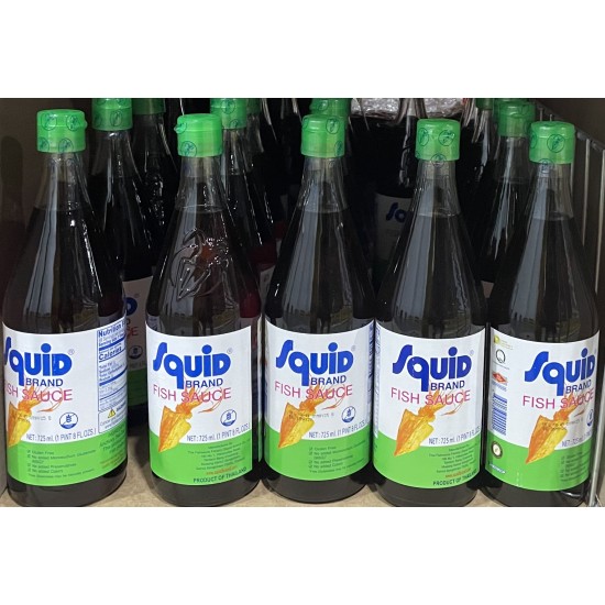 Squid Fish Sauce-12x25oz/Case