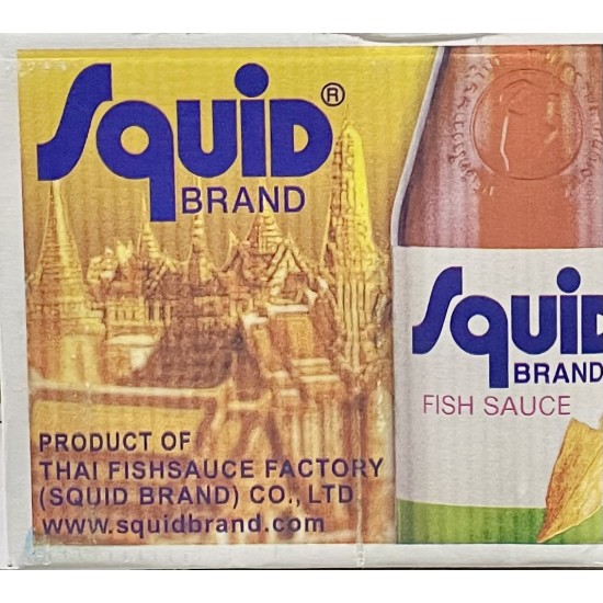 Squid Fish Sauce-12x25oz/Case
