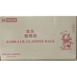 1LB Glassine Bags (K) - 8 Boxes/Case