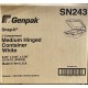 Hinged Lid Container (SN243)-8.25x8(Genpack)-200/Case