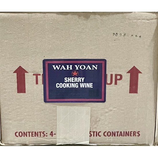 Cooking Sherry Wine (W.Y)-4x1GL/Case