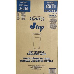 24oz Cups-24J16 (Dart) -500/Case