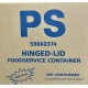 PS2200 Foam Container-Replacing SN220 (DOLCO)-200/Case