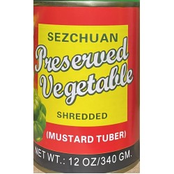 Preserved Vege Shredded (Cha Choy See)-48x12oz/Case