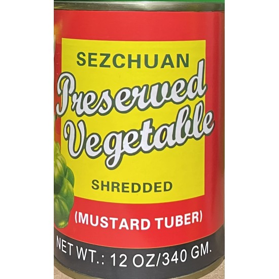 Preserved Vege Shredded (Cha Choy See)-48x12oz/Case