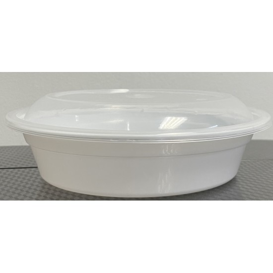 Containers 7" Round (C7-21/23 White)-150/Case