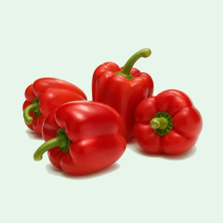 PEPPER BELL RED 25 LB