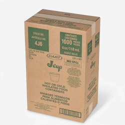 FOAM CONTAINER (4J6) 4oz 1000CT