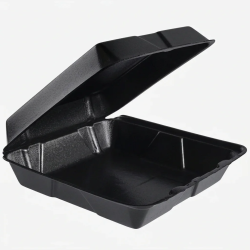 BLACK TO-GO CONT 1COMP 9*9 200CT